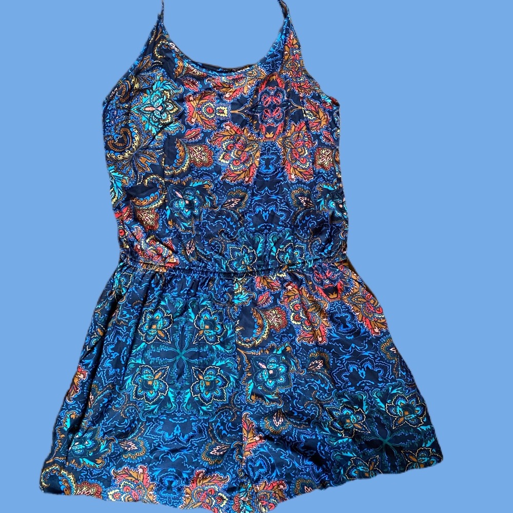 Paisley print romper HM